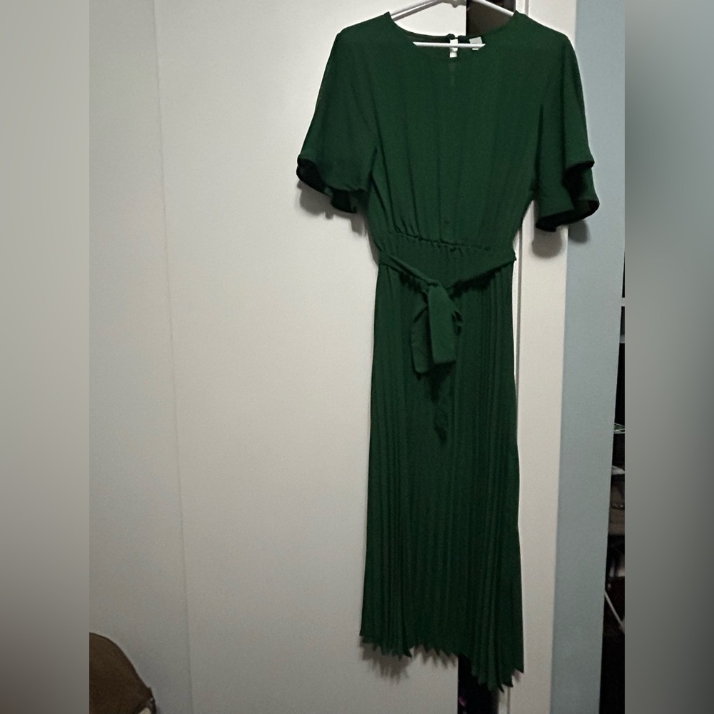 Elegant Green Maxi Dress